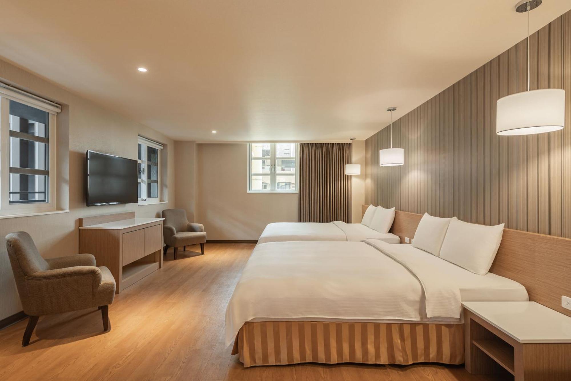 Kindness Hotel-Jue Ming Kaohsiung Kamer foto